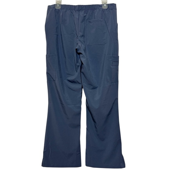 NWT Urbane Performance Endurance Cargo Pants Scrubs Graphite Gray Stretch Sz SP - Picture 4 of 12